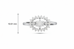 Double Halo Geometric Openwork