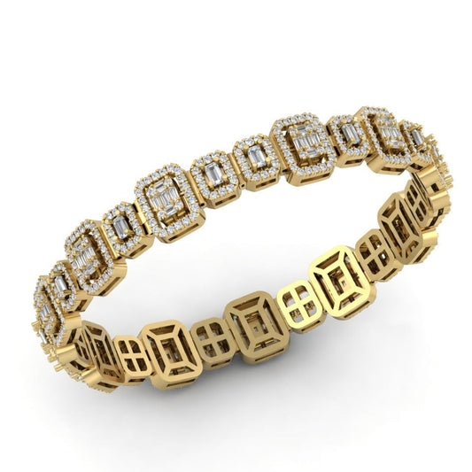 Sparkling Two Stone Baguette Diamonds