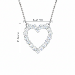 Eternal Love Diamond Heart