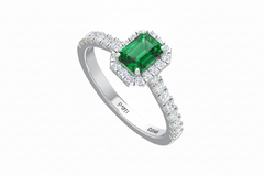 Emerald Cut Emerald Diamonds