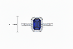 Emerald Cut Sapphire