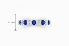 Sapphire With Diamond