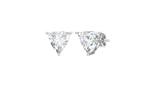 2.00 Cart Trillion Lab Grown Studs