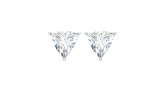2.00 Cart Trillion Lab Grown Studs