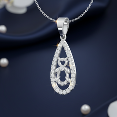 Elegance Diamond Teardrop Figure