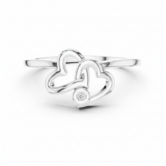 Interlocking Double Heart