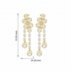 Tiered Petal and Teardrop