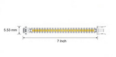Double Row Yellow Sapphire