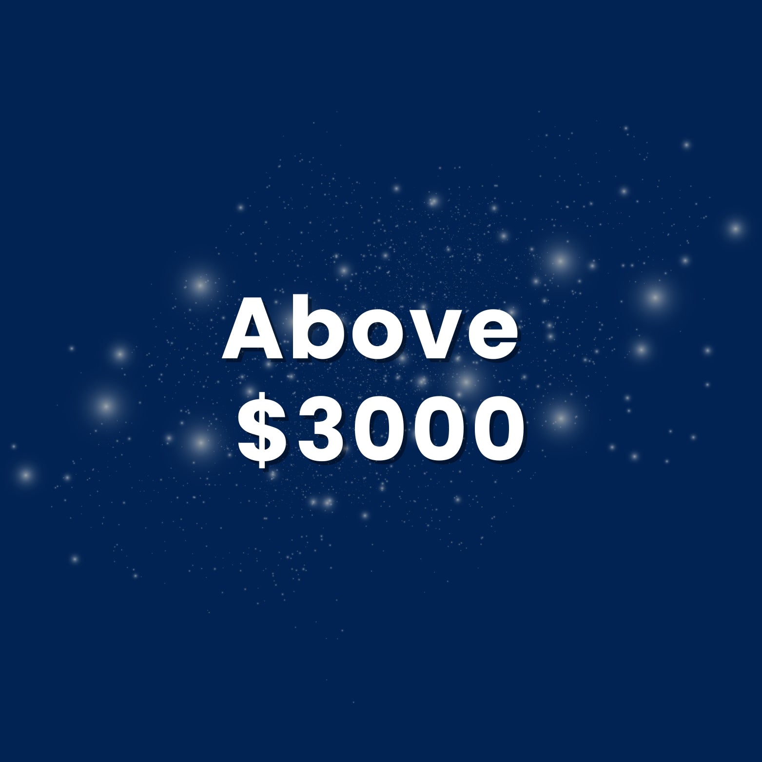 $3000 & Above