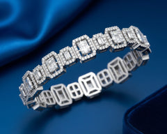 Sparkling Two Stone Baguette Diamonds