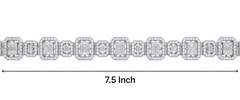 Sparkling Two Stone Baguette Diamonds