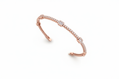 Art Deco Inspired Baguette Cuff