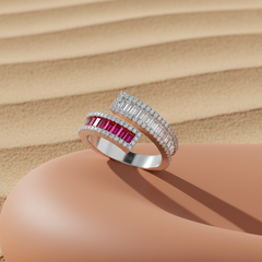 Dual-Band Ruby and Diamond