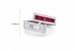 Dual-Band Ruby and Diamond