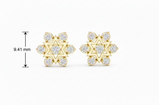 Snowflake Diamond Star