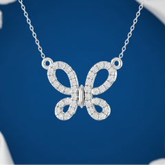 Beauty Open Butterfly Diamond