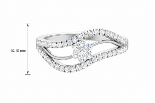 Modern S-Curve Flower Cluster