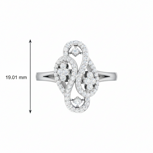 Fluid Dual-Curve Openwork