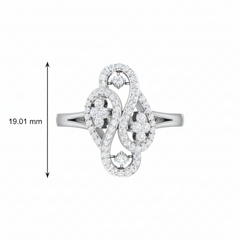 Fluid Dual-Curve Openwork