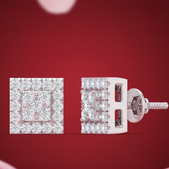 Square Diamond Illusion Double Halo