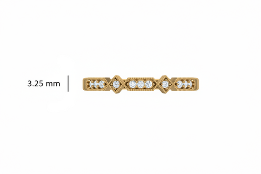 Vintage-Style Filigree Mosaic