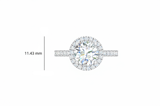 2.00ct Round Center