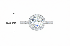 1.50ct Round Center