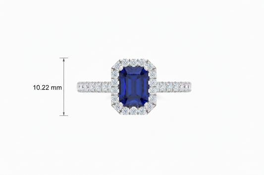 Emerald Cut Sapphire