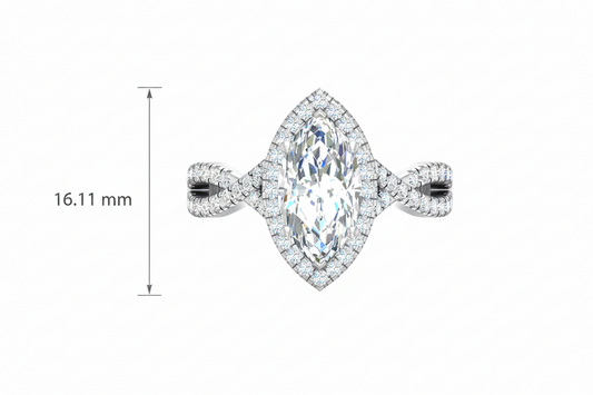 2.00ct Marquise Center