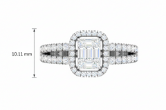 Dual-Row Diamond-Cut