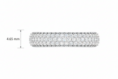 Triple-Row Honeycomb Setting