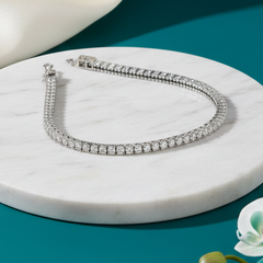 Elegant Prong-Set Crystal