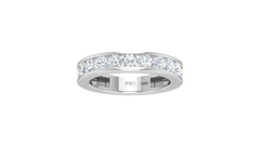 Classic Diamond Channel Wedding Ring