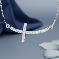 Diamond Sideways Cross
