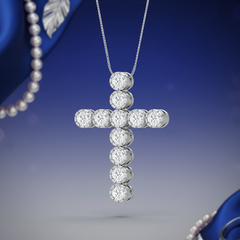Genuine Diamond & Gold Cross