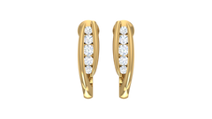 Elegant Twisted Arch Studs Earring