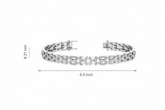 Modern Interlocking Diamond