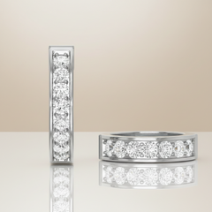 Channel-Set Diamond