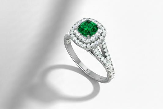 Emerald Princess Center Double Halo