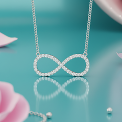 Classic Gold Diamond Infinity