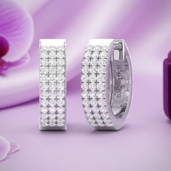 Three Row Diamond
