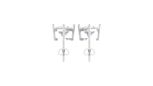 2.00 Cart Trillion Lab Grown Studs