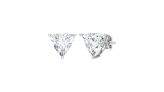 2.00 Cart Trillion Lab Grown Studs