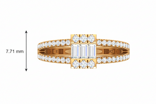 Triple Baguette Centerpiece
