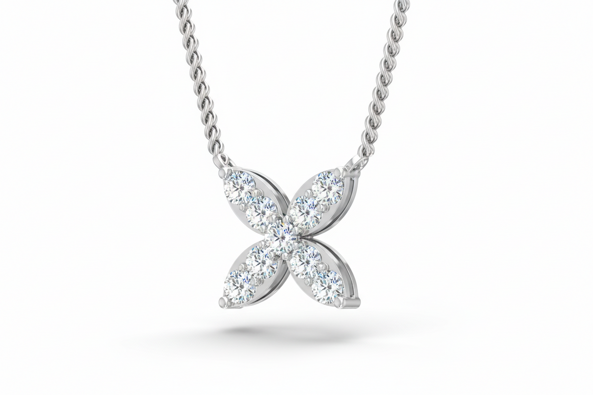 Diamond Flower Cluster
