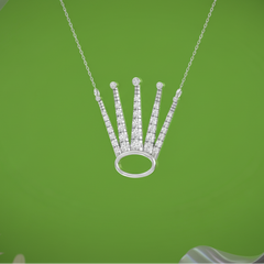 Rolex Style Crown Diamond