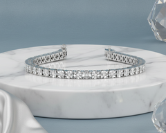 Woven Band Round Diamond