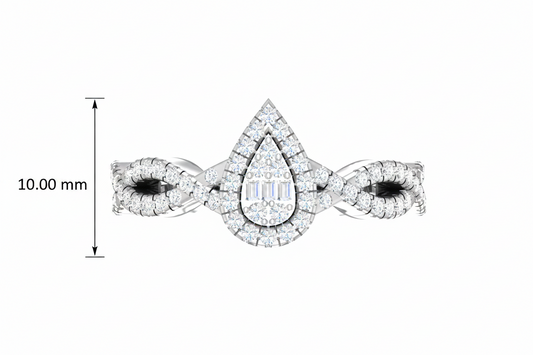 Pear-Shaped Halo Twisted