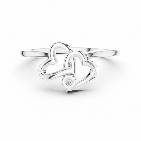 Interlocking Double Heart