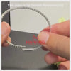Emerald Flexi Bangle - 2.00ctw - 14K
